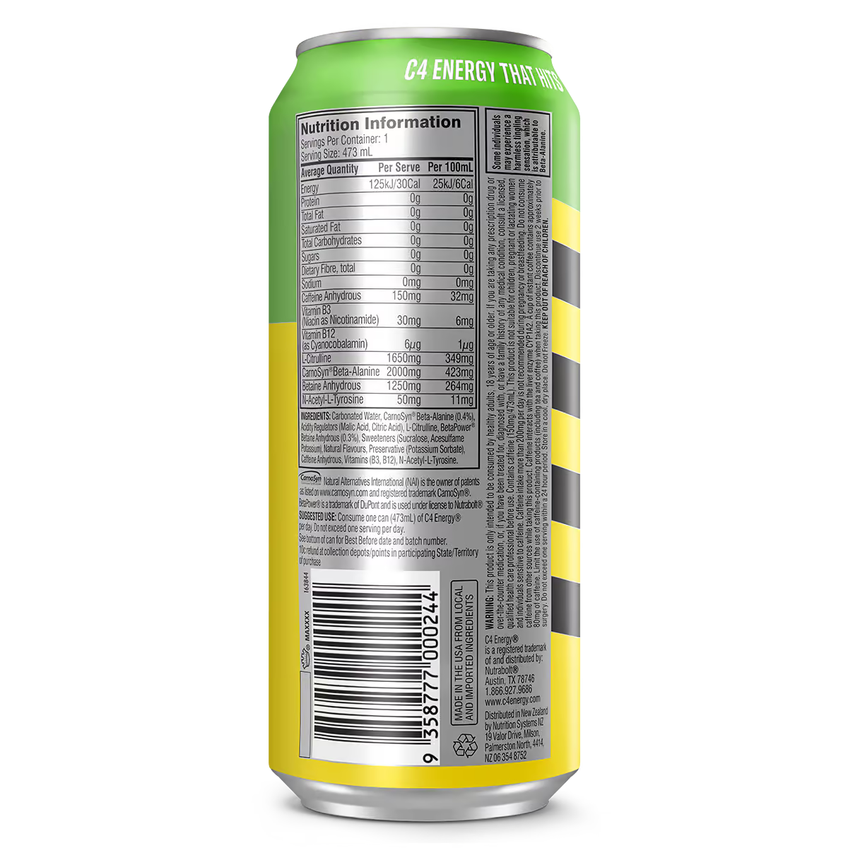 Nutritional Information