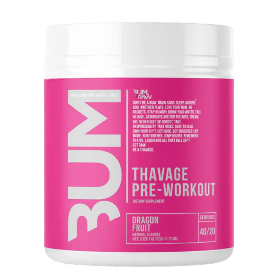 CBUM Thavage Pre-Workout - Booty N Buff
