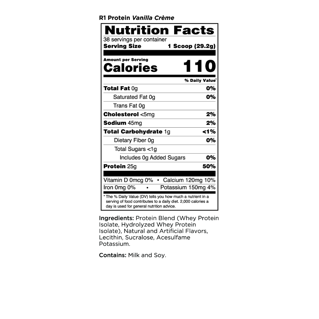 Nutritional Information