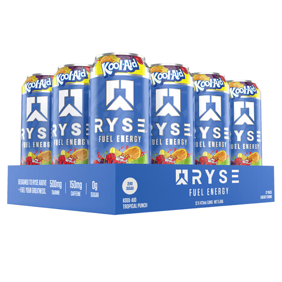 Ryse Fuel Energy Drink - Booty N Buff