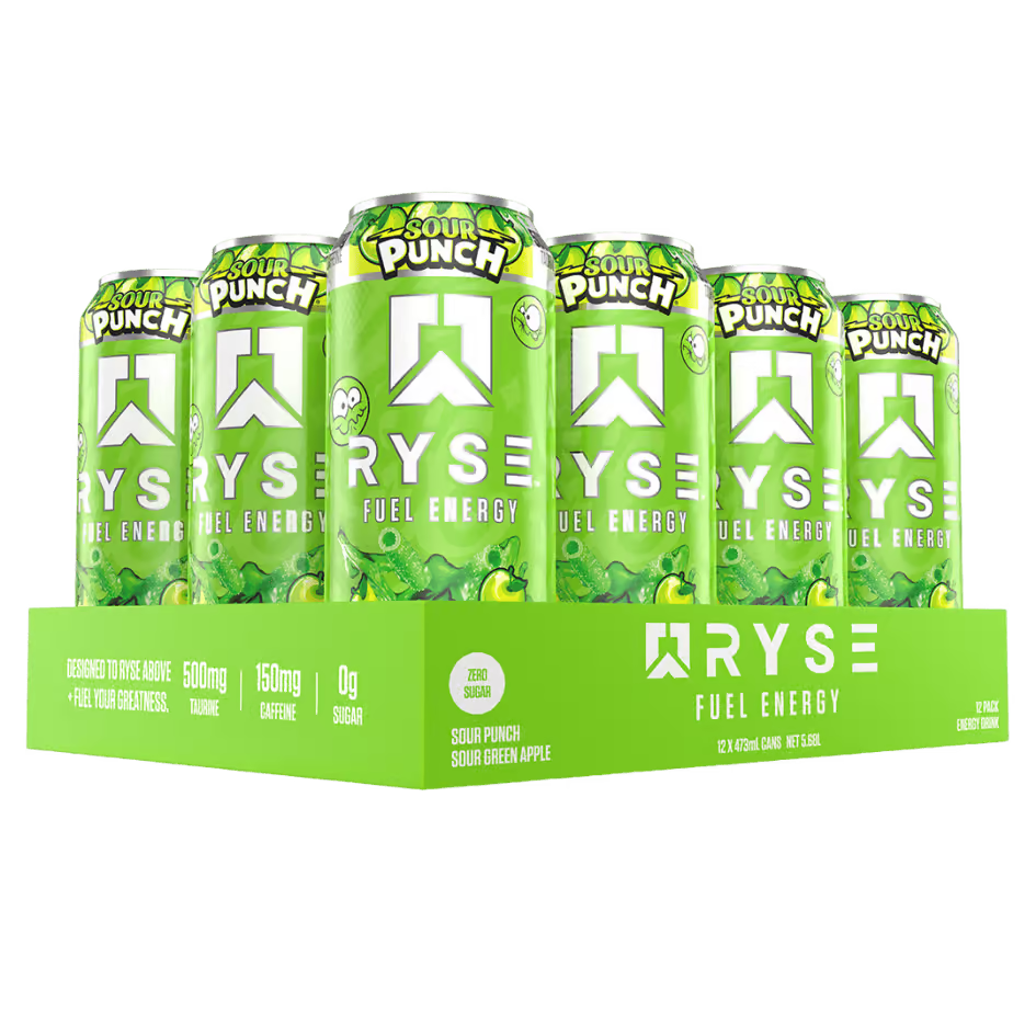 Ryse Fuel Energy Drink - Booty N Buff