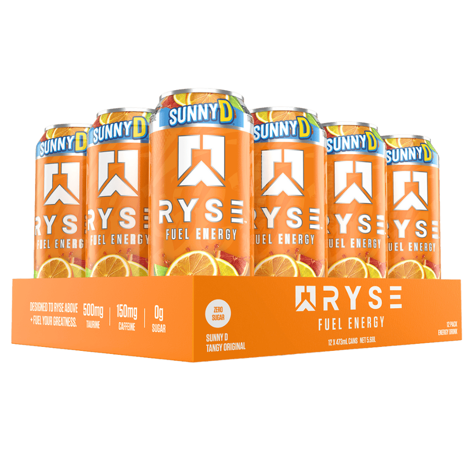 Ryse Fuel Energy Drink - Booty N Buff