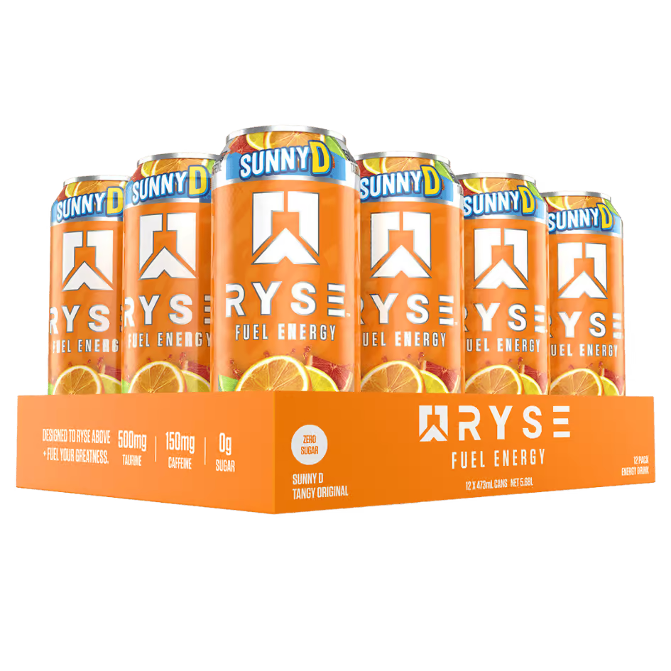 Ryse Fuel Energy Drink - Booty N Buff