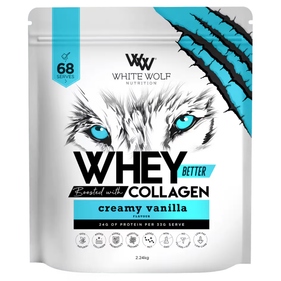 Whey Better Protein Boosted With Collagen - Booty N Buff