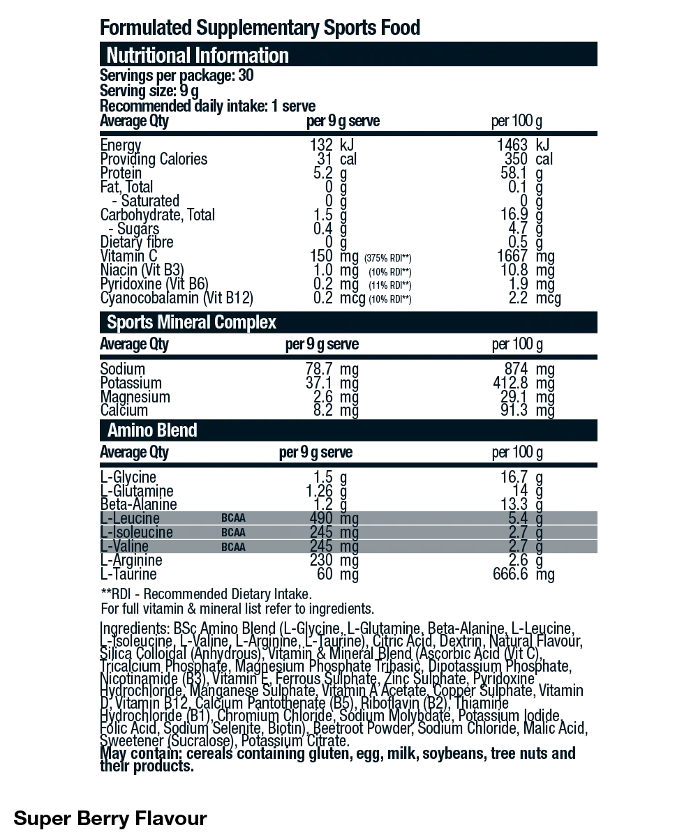 Nutritional Information