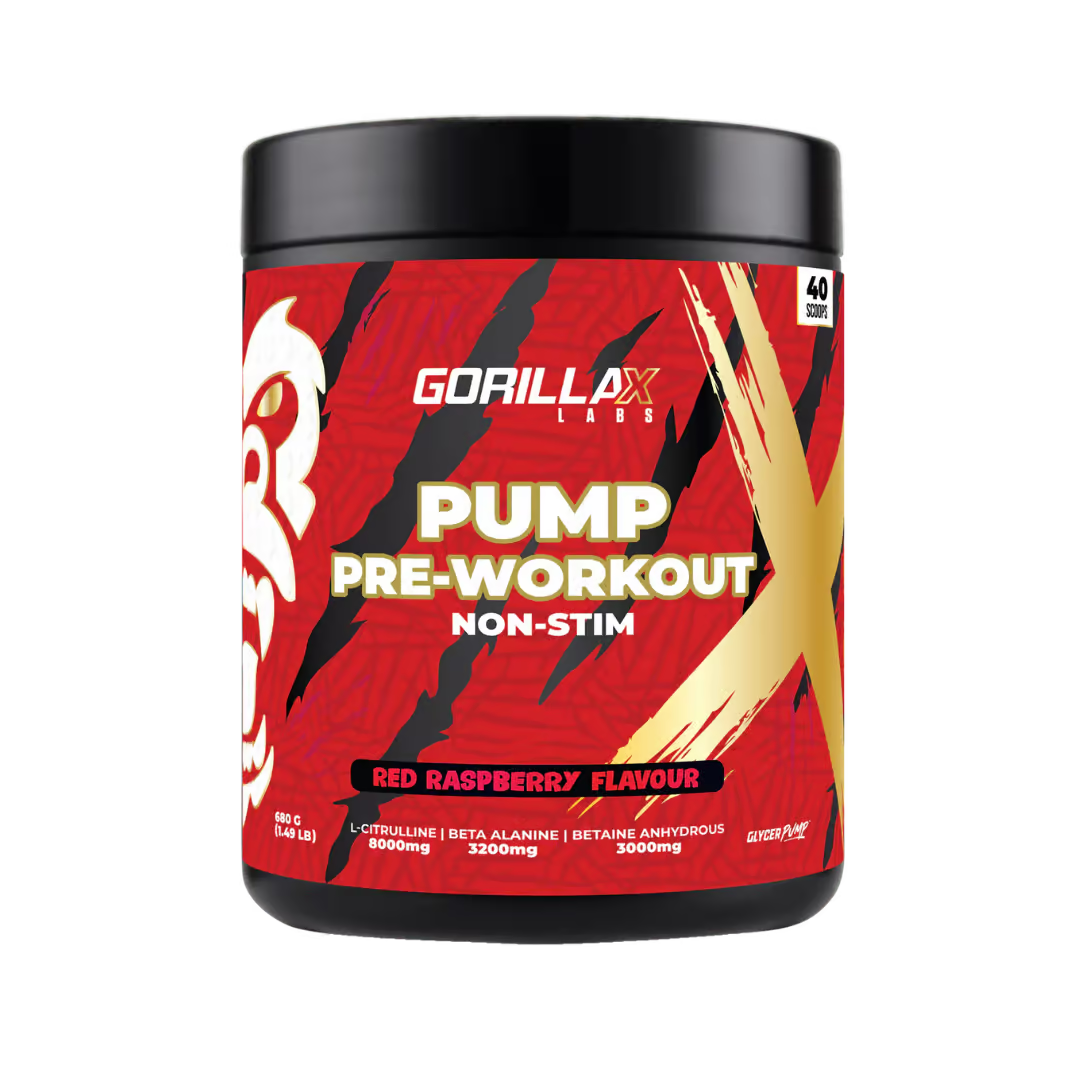Gorilla X Labs Pump Pre-Workout - Booty N Buff