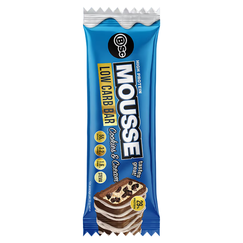 High Protein Mousse Low Carb Bar - Booty N Buff