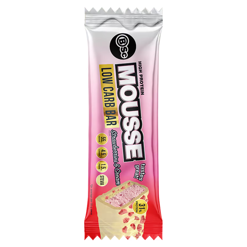 High Protein Mousse Low Carb Bar - Booty N Buff
