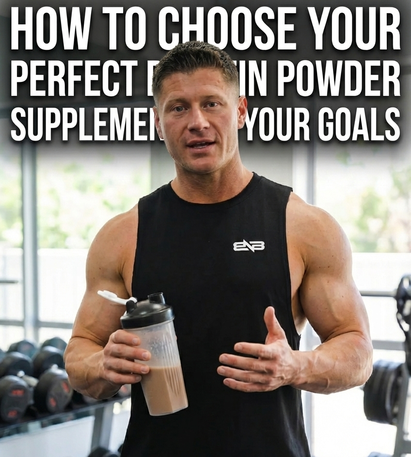 How to Choose Your Perfect Protein Powder Supplement For Your Goals