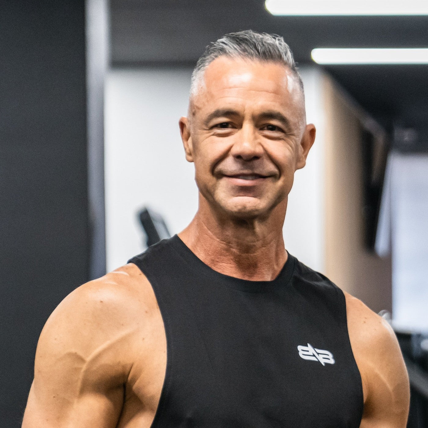 Michael Mezrani, director of Booty N Buff, in the gym.