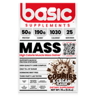 Basic Supplements Basic Mass Gainer, 25 Serves (6.8kg), Cookies & Cream