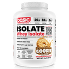 Basic Supplements Whey Protein Isolate, 72 Serves, Peanut Butter Cookie