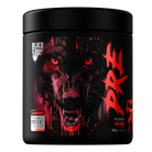 Black Wolf Pre-Workout tub, Red Frog