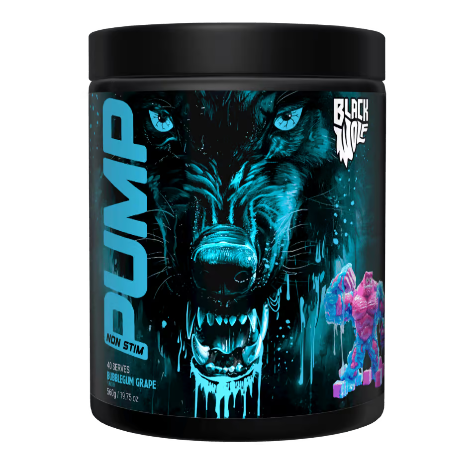 Black Wolf Pump - Booty N Buff 