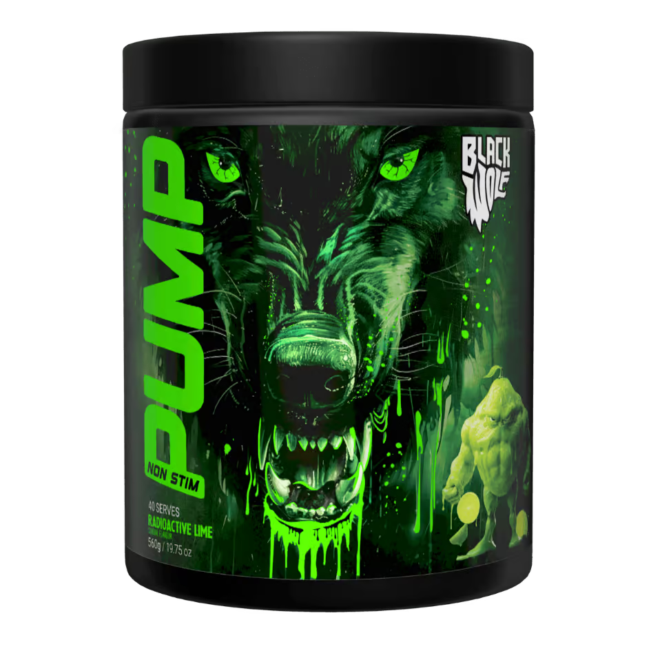 Black Wolf Pump - Booty N Buff 