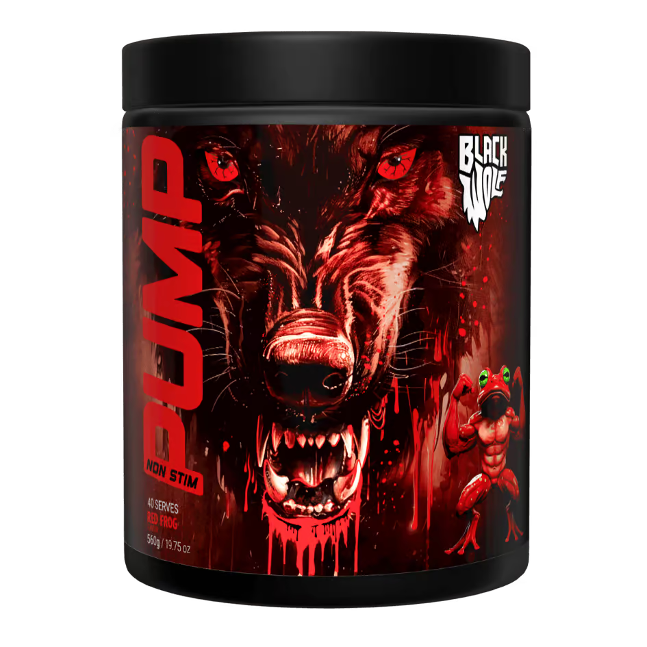 Black Wolf Pump - Booty N Buff 