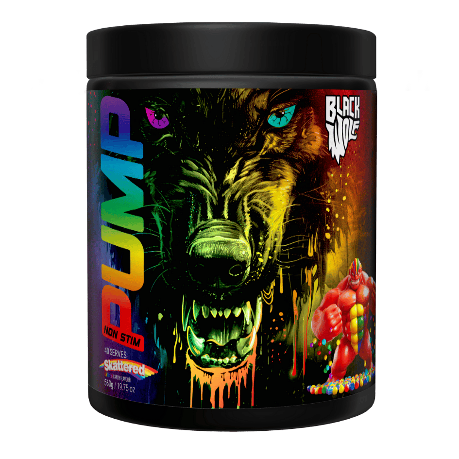Black Wolf Pump - Booty N Buff 