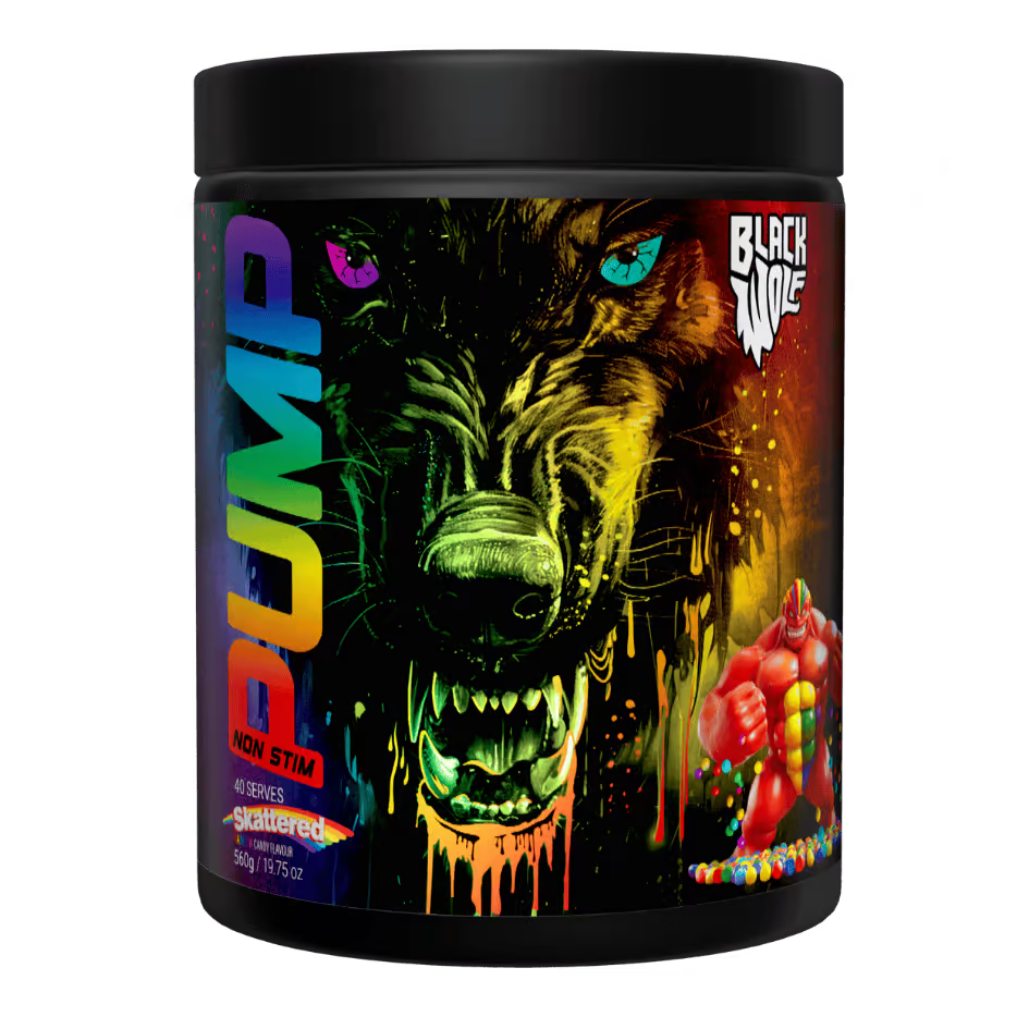 Black Wolf Pump - Booty N Buff 