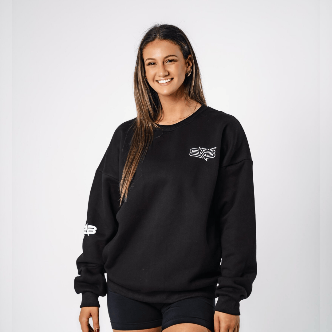 Oversized Crewneck Jumper - Booty N Buff 