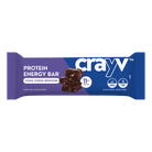 Crayv Plant Protein Energy Bar, Gluten Free, Box of 12, Choc Fudge Brownie