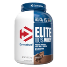 Dymatize Elite 100% Whey Protein tub, Rich Chocolate