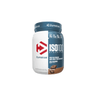Dymatize ISO100 whey protein isolate, Fudge Brownie, small tub