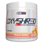 EHP Labs OxyShred fat burner powder, Peach Candy Rings flavour