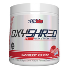 EHP Labs OxyShred fat burner powder, Raspberry Refresh flavour