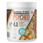 Gen-Tec Psyched 4.0 Pre-Workout, 300mg Caffeine, 20 Serves, Mango Passionfruit