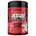 Nexus Sports Nutrition PER4M, 50 Serves (400g), Red Sour Straps