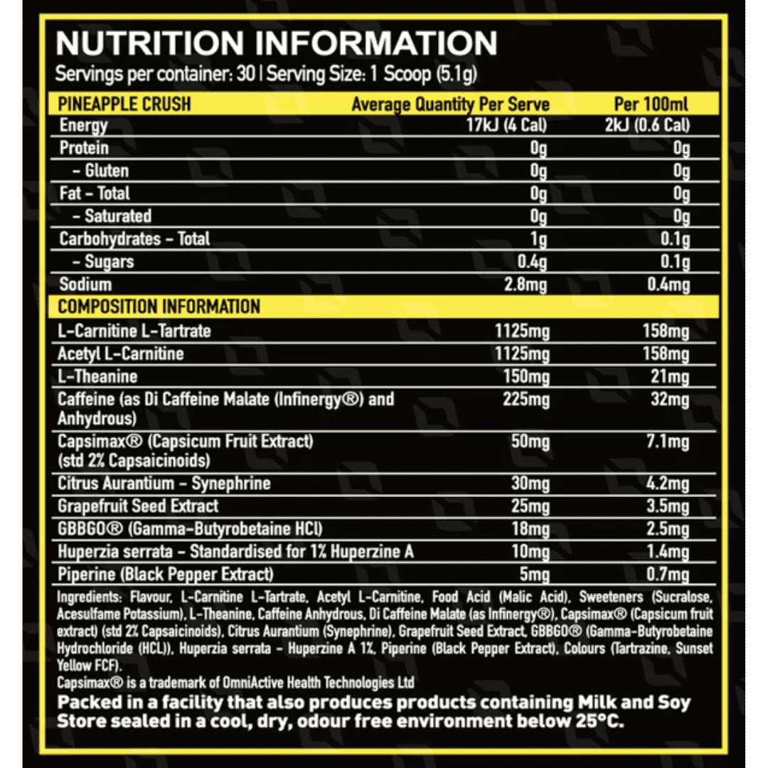 Nutritional Information