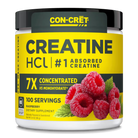 ProMera Sports Con-Cret Creatine HCL powder, Raspberry, 100 serves