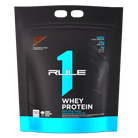 Rule 1 R1 Whey Blend Protein, 24g per Serve, 10lbs, Chocolate Fudge