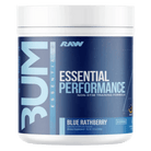 RAW CBUM Essential Pre-Workout, Stim-Free, 25 Serves, Blue Rathberry