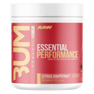 RAW CBUM Essential Pre-Workout, Stim-Free, 25 Serves, Citrus Grapefruit