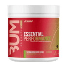 RAW CBUM Essential Pre-Workout, Stim-Free, 25 Serves, Strawberry Kiwi