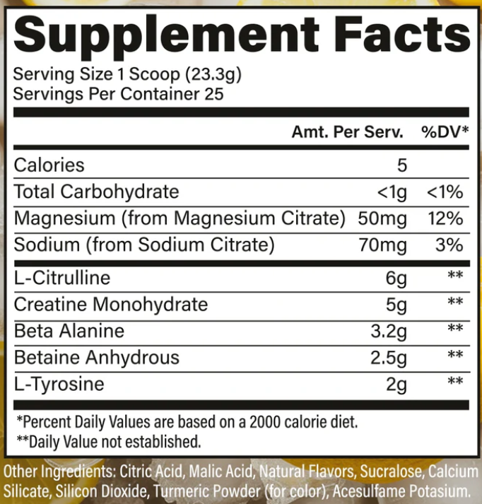 Nutritional Information