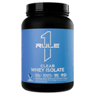 Rule 1 Clear Whey Isolate Protein, 27 Serves, Blue Raspberry