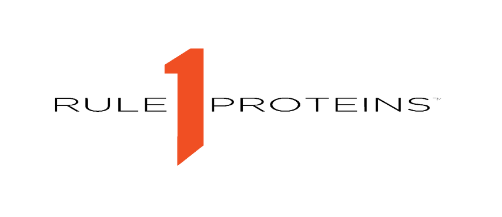 Rule 1 Proteins logo with a red number '1' on a white background