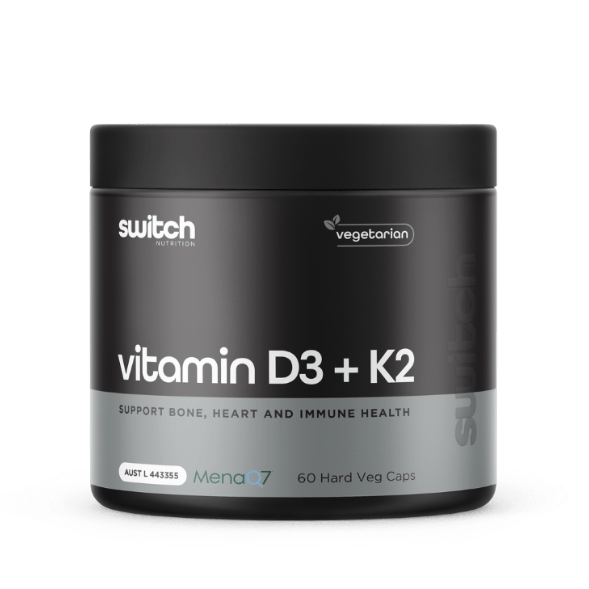 Switch Vitamin D3 + K2 - Booty N Buff 