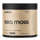 Switch Sea Moss Capsules, Organic Golden Irish, 60 Capsules