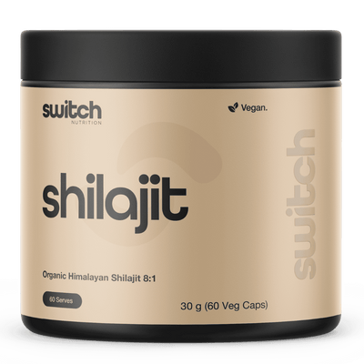 Switch Nutrition Shilajit Capsules, 60 Capsules