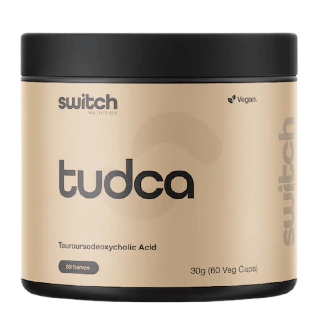 Switch Nutrition TUDCA 250mg, 60 Capsules nutrition panel