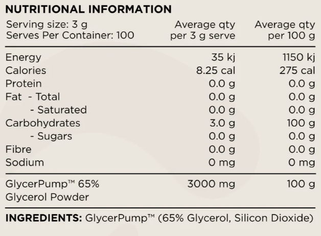 Nutritional Information