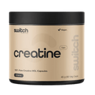 Switch Nutrition Creatine HCL Capsules, 45 Serves (90 Capsules)