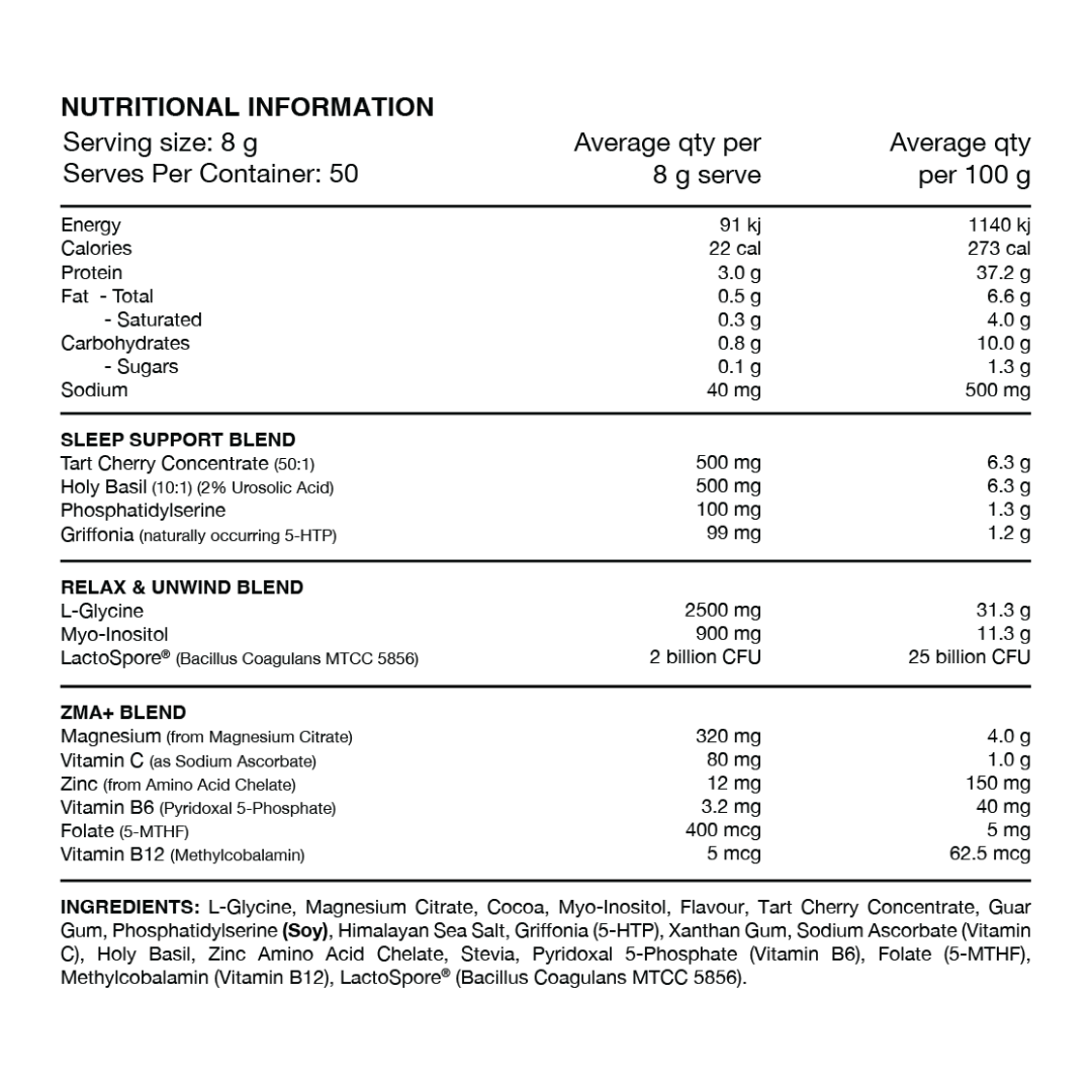 Nutritional Information