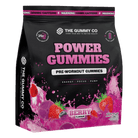 The Gummy Co Power Gummies pre-workout gummies, Berry, 25 serves