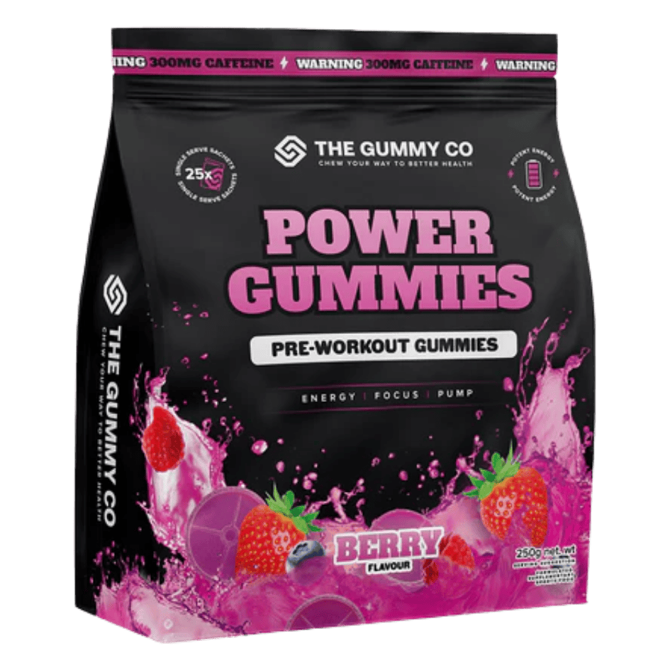 Power Gummies (Pre-Workout Gummies) - Booty N Buff 
