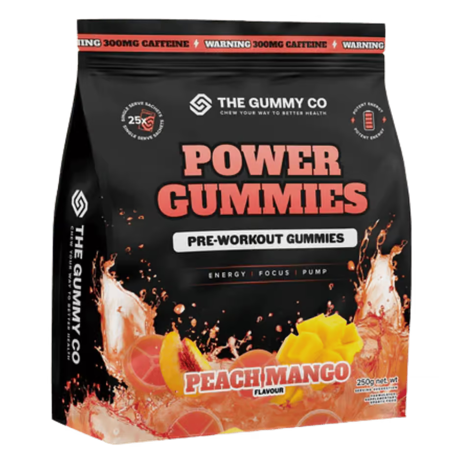 Power Gummies (Pre-Workout Gummies) - Booty N Buff 