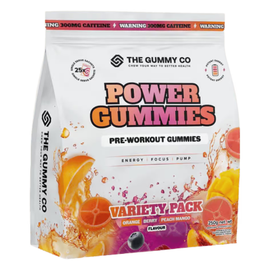 Power Gummies (Pre-Workout Gummies) - Booty N Buff 